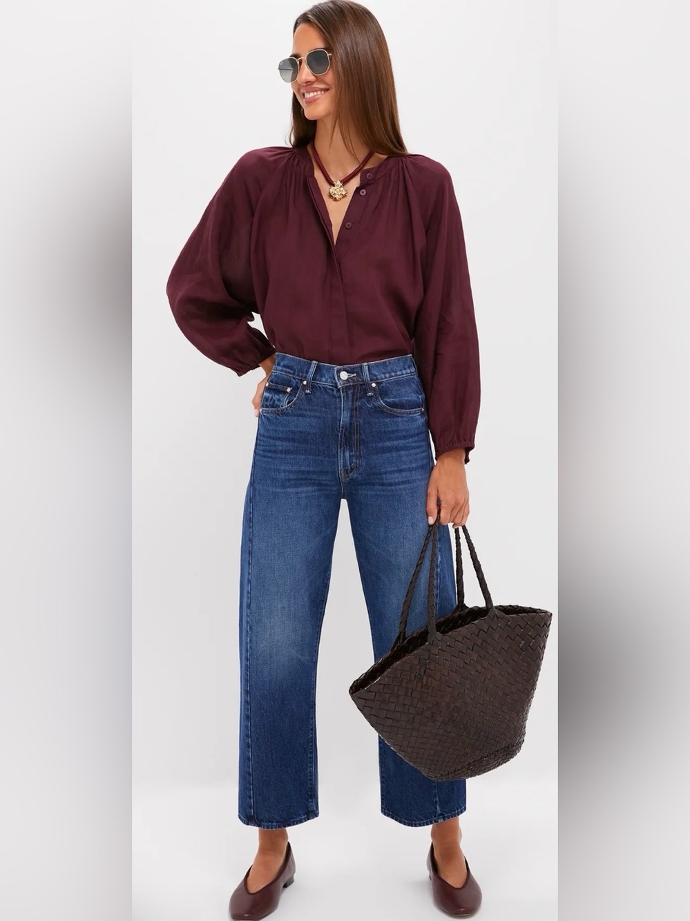 Babaton Long Sleeve Blouse